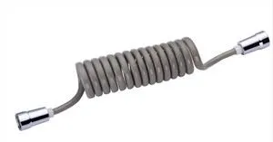 مرنة بو دوامة خرطوم أنبوب 2M الأبيض 79 8MM X 5MM ل شتاف